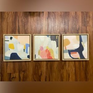 Project 62 art prints.  Set of 3